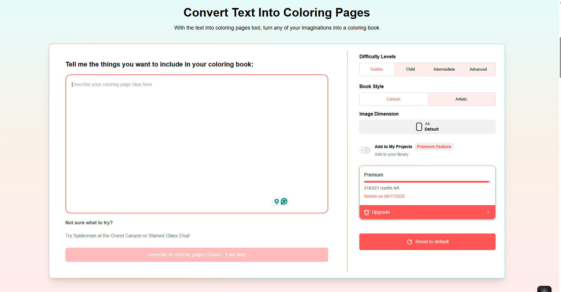Colorverse AI-Powered Book Marketplace screenshot 2
