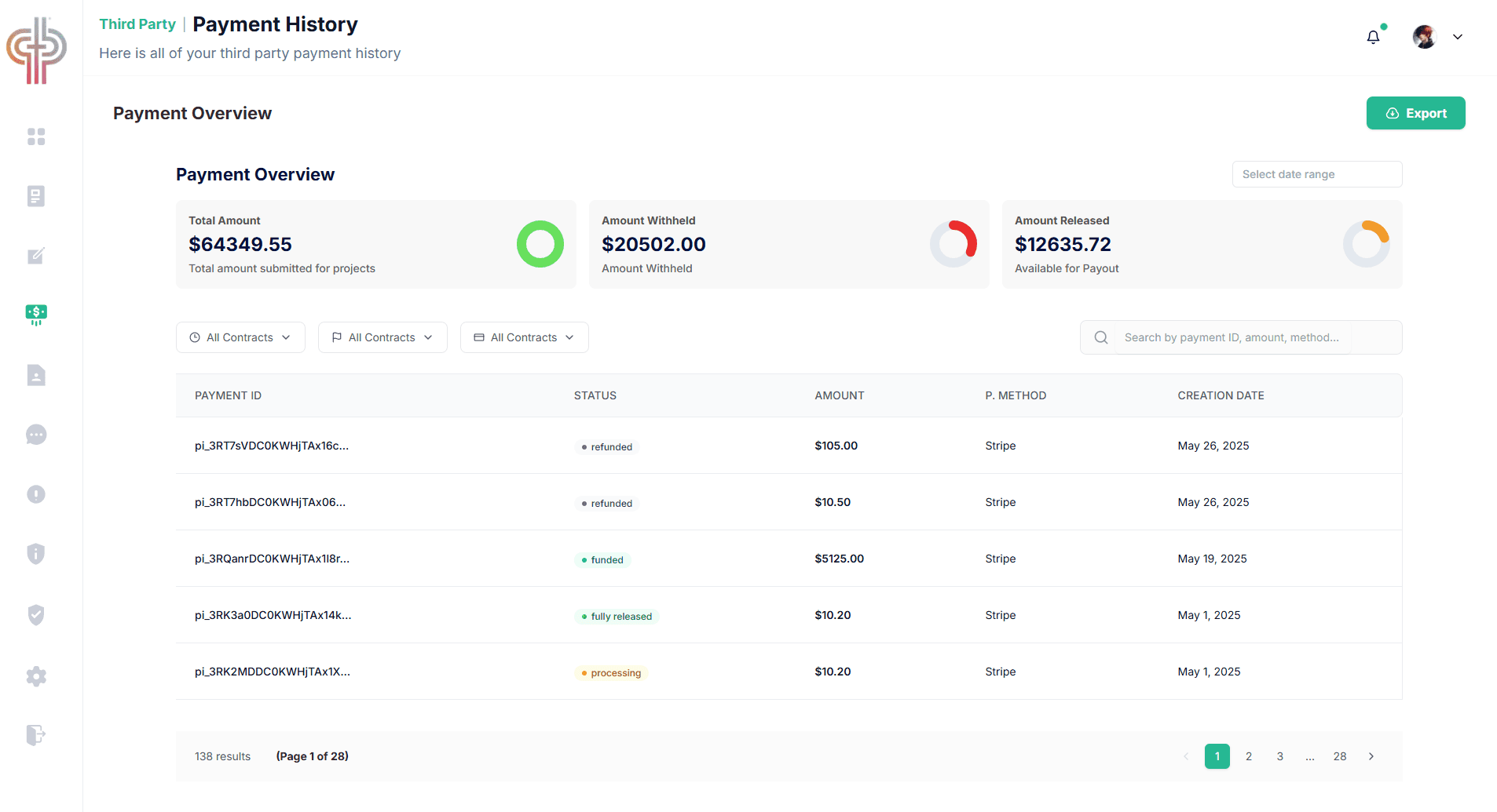 Third Party Digital Escrow Platform screenshot 5