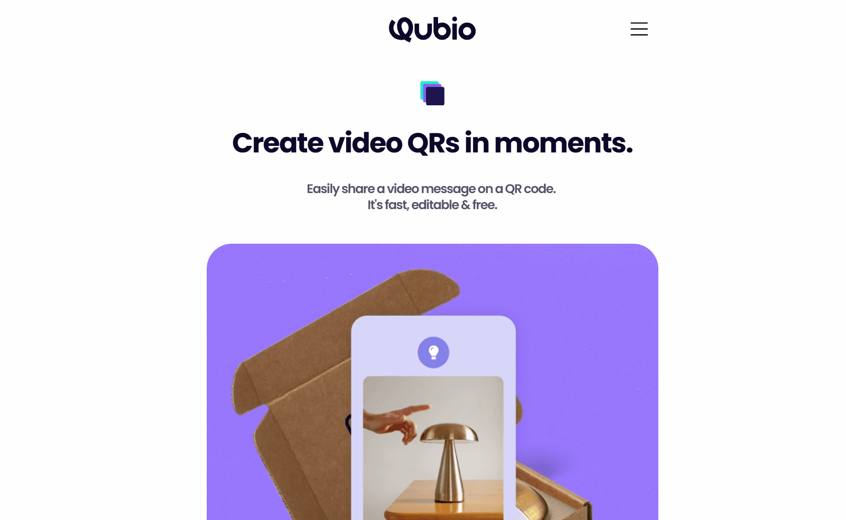 Qubio Video QR Platform